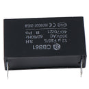 Black 12uF Generator Capacitor Generator CBB61 12uF 50/60Hz 350VAC Fan Mo 3C