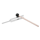 Aluminum alloy + wood Medical Tuning Fork Chakra Hammer Ball Diagnostic 528 W5B6