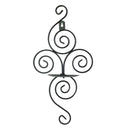 Wall Mounted Iron Tealight Votive Candle Holder Stand Home Decor Black