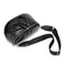 Soft Leather Women Crossbody Shoulder Bags Shell Messenger Handbags (Black)