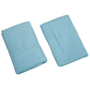 2x 100% Cotton Cotbed Fitted Flat Waterproof Sheets 100cm x 140cm for Baby  K6B4