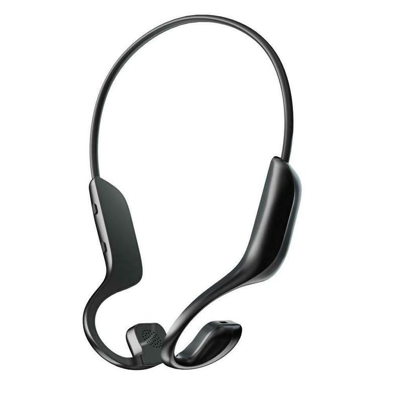 Bone Conduction Headphones Waterproof Stereo Earphones with Mic Headsets New