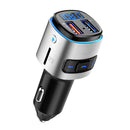 Bluetooth Car Charger FM Transmitter Hands-free BT4.2 MP3 Player Car Kit