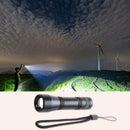 395 XPE LED Flashlight 3W 300LM 5 Modes Telescopic Zoomable Torch UV Light
