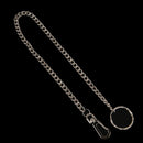 Extra Long Strong Metal hipster Key Wallet Belt Ring Clip Chain keychain 3C