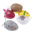 6PCs Easter Egg Hanging Strings Lanyard for Easter Decor With Short Wrist R BX