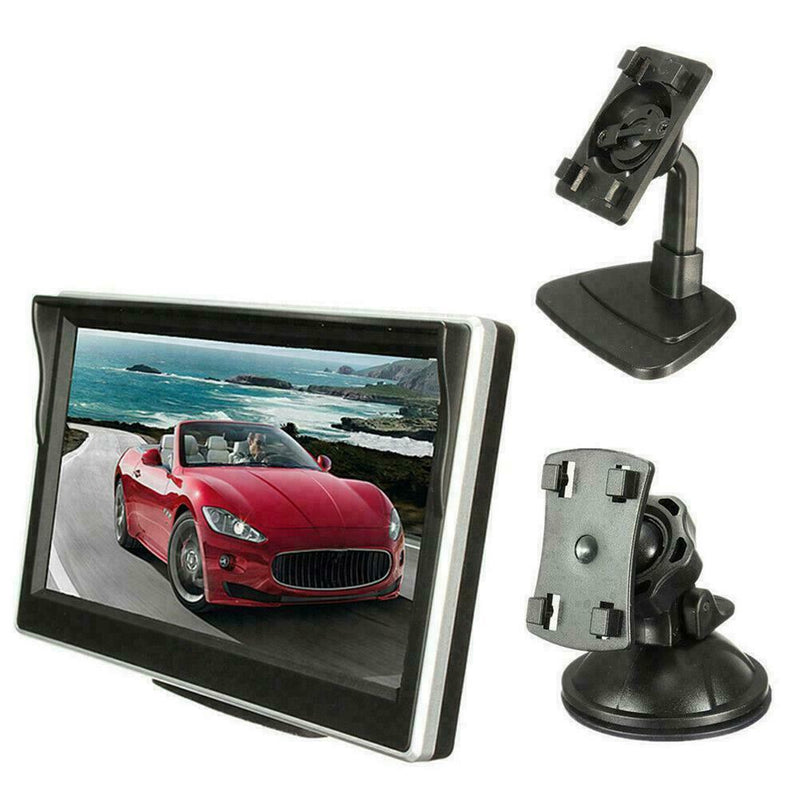 5 inch TFT LCD HD Screen Monitor For Car Rear Reverse Rearview 12V Backup C R4H8