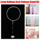 Large Balloon Arch Set Column Stand Base Frame Kit Decor New Birthday Baby E2O1