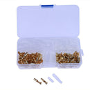 240pcs Set 3.5mm Male and Female Terminal Car Electrical Wire Connector A