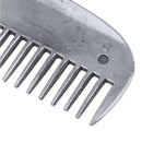 2pcs Horse Stainless Steel Curry Comb Horse Pony Care Grooming Brushes Tool