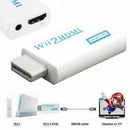 Portable Wii to HDMI Full HD Converter Wii2HDMI Audio Output Adapter TV Newly AU