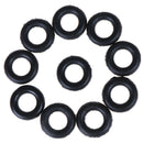 10pcs Set Bobbin Winder Friction Wheel Sewing Machine Parts For 66 99 201 BX