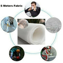 Skin-Friendly Dustproof 16.4x0.57ft 5M Non-Woven Fusible Fabric DIY Material