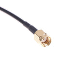 1PC 20cm WiFi router antenna extension cable cord RG174 RP-SMA male to female BX