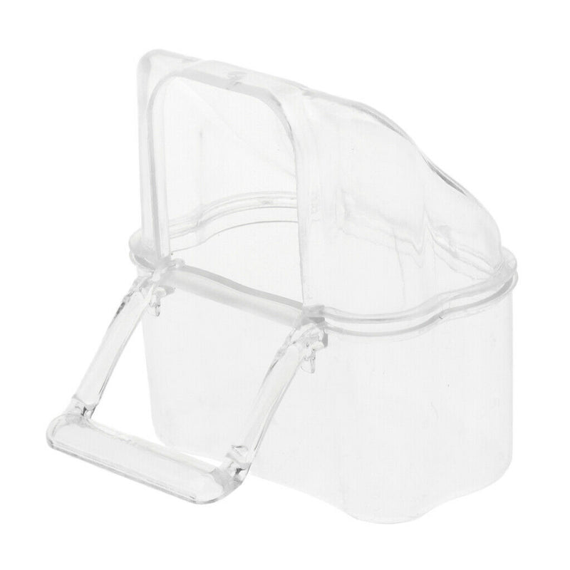 4 Pcs Automatic Bird Seed Feeder, Free Install Transparent Parrot Foraging