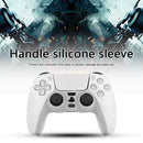 Silicone Game Controller Cover for SONY PS5 Joystick Skin Case (White)