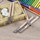 5Pcs Pencil Painting Extender Adjustable Wooden Lengthener Holder Drawing T uW
