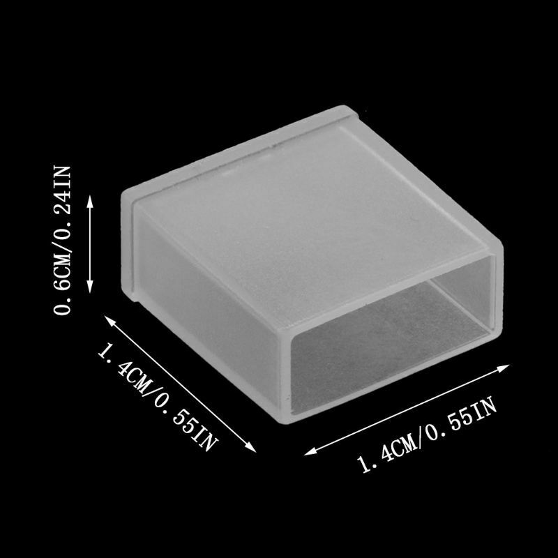 10PCS Dust Plug Protector Cap USB2.0 3.0 Charging Transfer Data Line Cable Coat