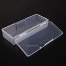 1pc Manicure Storage Jewelry Plastic Box Holder For DIY Home Kitchen Clear Tools