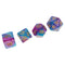 7x Acrylic Polyhedral Dice D4-D20 Digital Dies for  Props