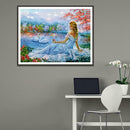 5D DIY Full Drill Diamond Painting Girl Embroidery Mosaic Craft Kits (W639)