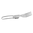 Portable Camping Picnic BBQ Folding Cutlery Party Outdoor Travel Spork Spoon
