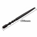 2 Pcs Leathercraft Slicker Round Burnisher , Ebony Wood Leather Burnisher L