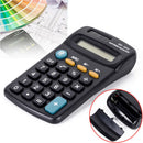 Pocket Mini 8 Digit Electronic Calculator Battery Powered School Company