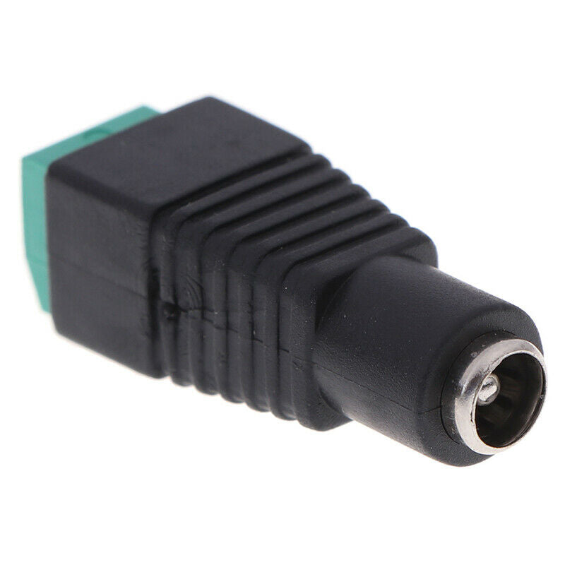 20pcs Male+Female DC Power Jack Connector Adapter Plug 2.1 x 5.5mm for CCTVSE