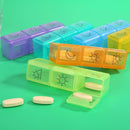 21 Grid 7 Days Weekly Pill Case Medicine Tablet Dispenser Pill Box Splitter