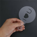 8x Cake Stencils Mold Valentine's Day Coffee Mold Pastry Tools Cookie Decor  ES