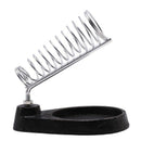 Soldering Solder Iron Metal Stand Holder Black Base V6O6