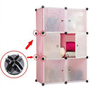 10 Pack Wire Cube Plastic Connectors for Modular Organizer and Wire Grid Cube
