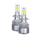2x High Power 900W 135000LM H7 COB LED Headlight Kit Low Beam 6500K White