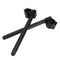 Pair 37mm Clip Ons Separable Handle Bars Forks Durable Aluminum Alloy Black