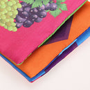 Soft Cloth Book Baby Kids Child Early Educational Cartoon Book Toys (Fruit) A