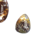Natural Stone Ghost Phantom Quartz Crystal Gem Specimen Healing Stone Pendant JR