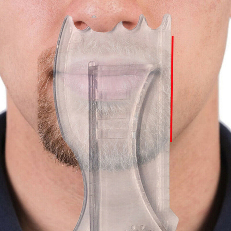 Rotating Men Beard Shaping Styling Template Comb All-In-One Beard Stencil FT