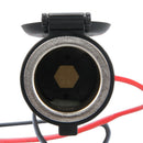 12V USB Cigarette Lighter Waterproof Car Power Port Outlet Socket For Motorcycle