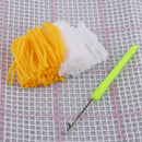 Latch Hook Rug Kits Embroidery Dog Pattern Carpet Cushion DIY Winter Gifts