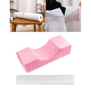 Soft Eyelash Extension Pillow Washable And 1 Roll Disposable Bed Table Cover