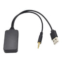 Bluetooth 4.0 Audio Adapter 3.5mm & USB Port Cord Wire Car Kit for BMW