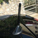 4.7inches Universal Car Antenna Carbon Fiber Radio FM Antena Black Kit And OZ