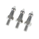 Stainless Steel 1/4'' Thread Replacement Tripod Spikes 3pcs Set for Benro Gizto