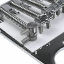 Tele Style Single Coil Guitar Bridge with 6 Barrel Saddles for Telecaster S S7A3