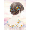 5D DIY Special Shaped Diamond Painting Cute Girl Cross Stitch Embroidery