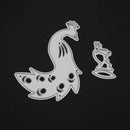 2pcs DIY Bird Metal Cutting Dies Stencil Scrapbook/Photo Album Emboss Decor