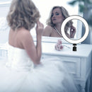 8 inch LED Selfie Ring Light Dimmable Photography Video Ring Lamp with Ball Head