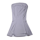 Grey Stretch Cocktail Poseur Dry Bar Pub Spandex Tablecloth Cover Party 60cm