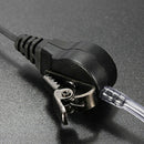 Black headset  earpiece interphone security radio walkie tal  JC!E